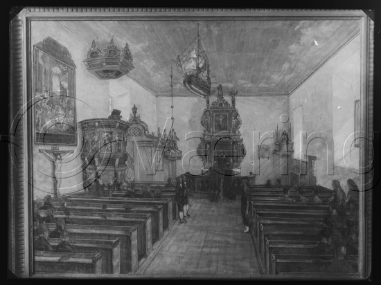 Glassplate og negativ film