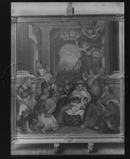 Glassplate og negativ film