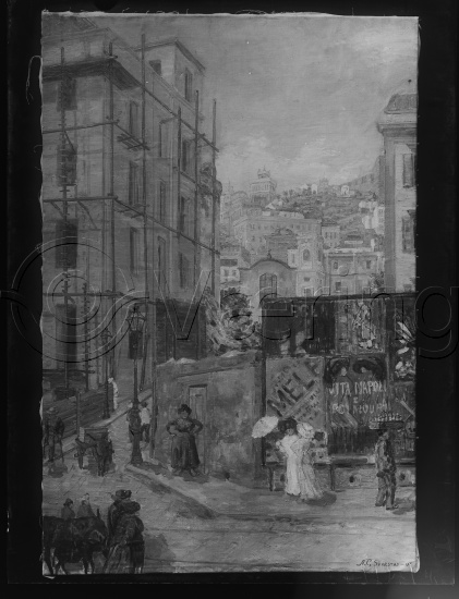 Glassplate og negativ film