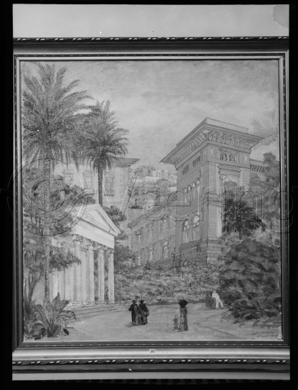 Glassplate og negativ bladfilm