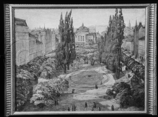 Glassplate og negativ bladfilm