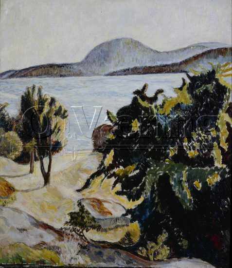 Henrik Sørensen (1882 - 1962), 
Size; 85x73 cm, 
Genre: Painting, 
Style/Period: 
Location: Museum