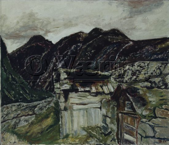 Henrik Sørensen (1882-1962), 
Size: 62x72 cm
Location: Museum, 
Photo: O.Væring