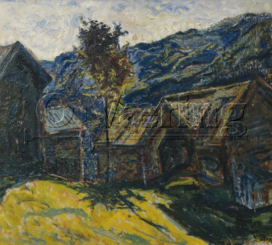 Henrik Sørensen (1882-1962), 
Size: 63x70 cm
Location: Private, 
Photo: O.Væring