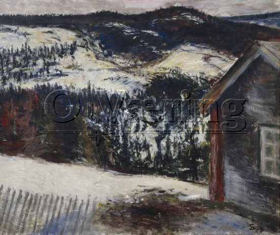Henrik Sørensen (1882-1962), 
Size: 50x60 cm
Location: Private, 
Photo: O.Væring