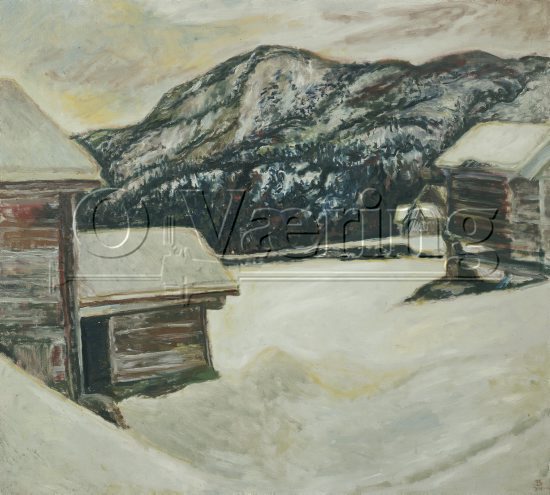 Henrik Sørensen (1882-1962), 
Size: 91x100 cm
Location: Private, 
Photo: O.Væring