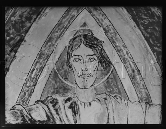 Glassplate og negativ film