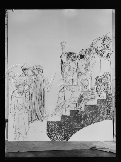 Glassplate og negativ film