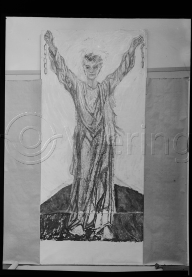 Glassplate og negativ film