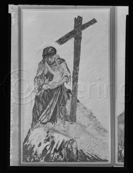 Glassplate og negativ film