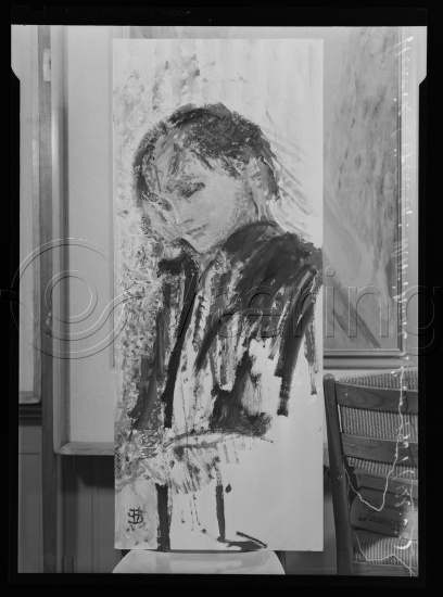 Glassplate og negativ film