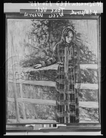 Glassplate og negativ film