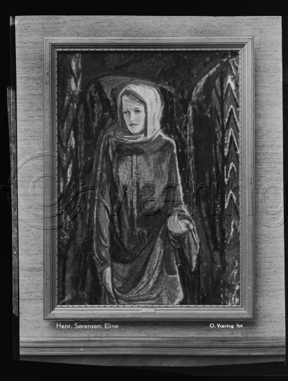 Glassplate og negativ film