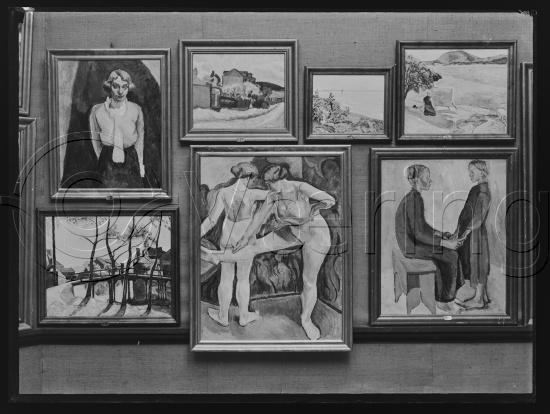 Glassplate og negativ film