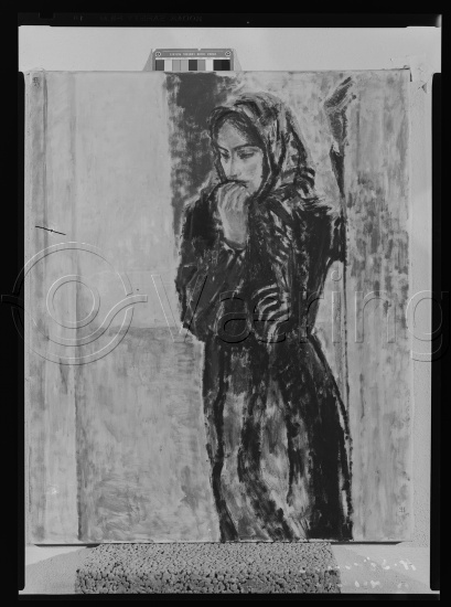 Glassplate og negativ film