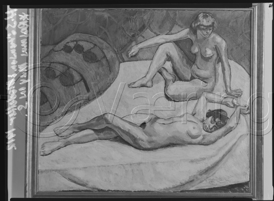 Glassplate og negativ film