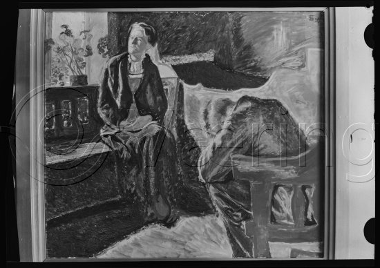 Glassplate og negativ film