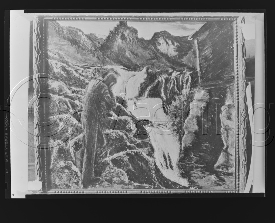 Glassplate og negativ film