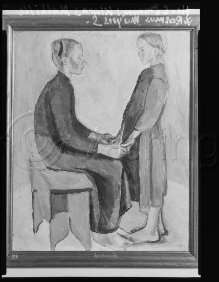 Glassplate og negativ film