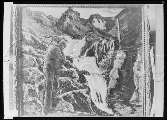 Glassplate og negativ film