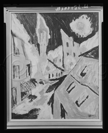 Glassplate og negativ film