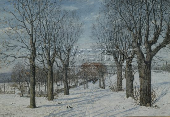 Jørgen Sørensen ( 1861-1894), 
Size: 64x94 cm, 
Genre: Painting, 
Location: Private