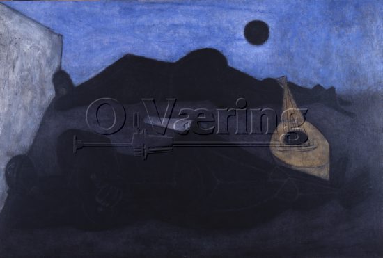 Artist: Rufino Tamayo (1899-1991) Mexican painter/
Dimensions: 130x195 cm/
Photocredit. O.Væring/Artist/
Digital Size: High-res TIFF and JPG/