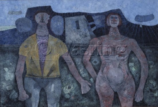 Artist: Rufino Tamayo (1899-1991) Mexican painter/
Dimensions: 130x195 cm/
Photocredit. O.Væring/Artist/
Digital Size: High-res TIFF and JPG/
