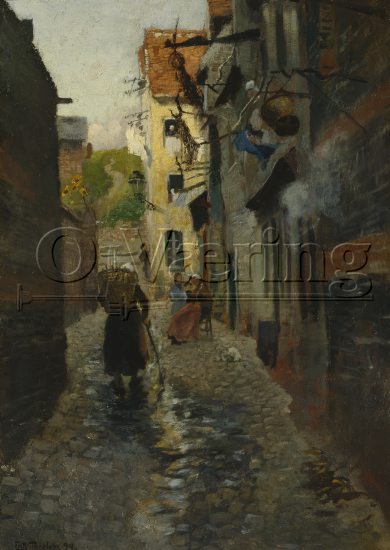 Frits Thaulow (1847-1906)
Size: 66x46 cm
Location: Private
Photo: O.Væring
