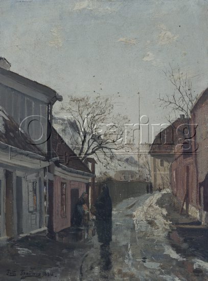 Frits Thaulow (1847-1906)
Size: 33x25 cm
Location: Museum
Photo: O.Væring
