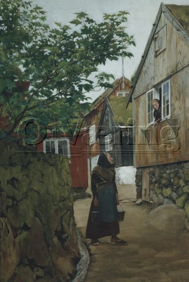 Frits Thaulow (1847-1906)
Size: 88x150 cm
Location: Private
Photo: O.Væring
