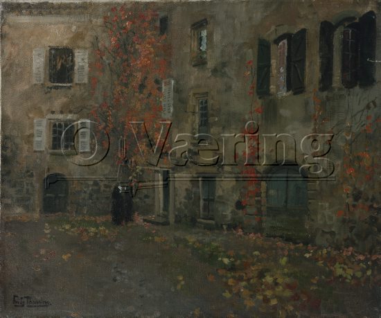 Frits Thaulow (1847-1906)
Size: 36x55 cm
Location: Private
Photo: O.Væring