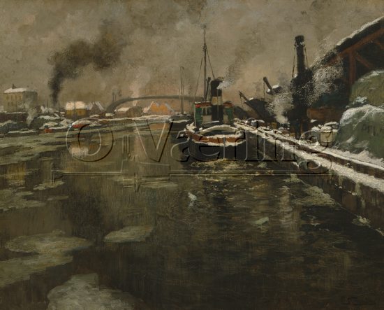 Frits Thaulow (1847-1906)
Size: 64x80 cm
Location: Private
Photo: O.Væring