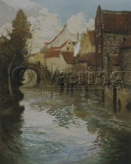 Frtits Thaulow (1847-1906)
Size: 68x52 cm
Location: Private
Photo: O.Væring