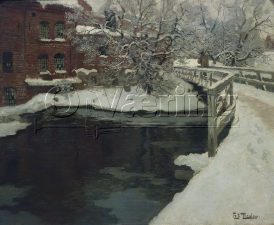 Frits Thaulow (1847-1906)
Size: 60x72 cm
Location: Museum
Photo: O.Væring