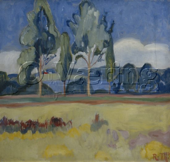 Rudolph Thygesen (1880-1953)
Size: 51x53 cm
Location: Private
Photo: O.Væring 