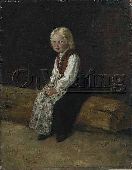 Adolph Tidmemand (1814-1876), 
Size: 35x27 cm, 
Location: Museum, 