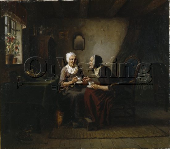 Adolph Tidemand (1814-1876), 
Size: 27x31 cm, 
Location: Private, 