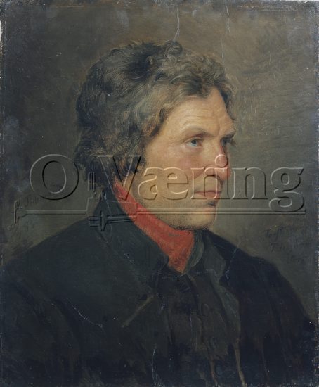 Adolph Tidemand (1814-1876)
Size: 41x35 cm
Location: Museum,
Photo: O.Væring
