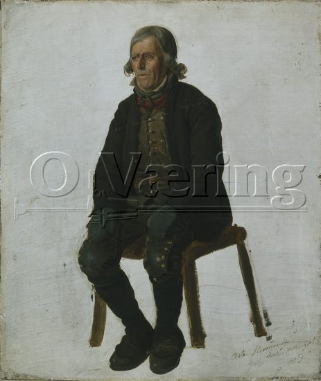 Adolph Tidemand (1814-1876)
Size: 38x32.5 cm
Location: Museum,
Photo: O.Væring
