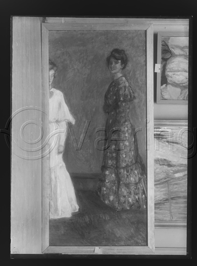 Glassplate og negativ film
