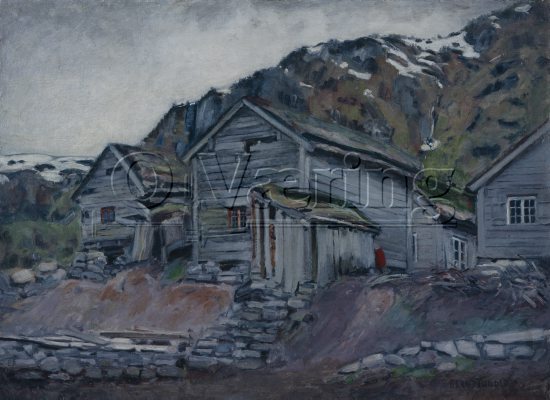 Bernt Wilhelm Tunold (1877-1946)
Size: 70x96 cm
Location: Private
Photo: O.Væring