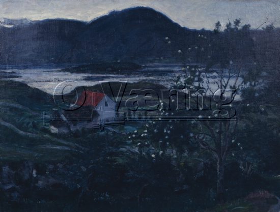 Bernt Wilhelm Tunold (1877-1946)
Size: 90x121 cm
Location: Private
Photo: O.Væring