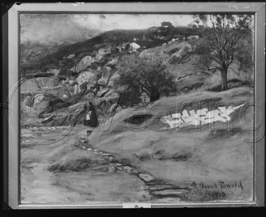 Glassplate og negativ film