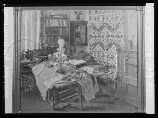Glassplate og negativ film