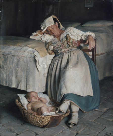 Kristian Zahrtmann (1843-1917) Danish artist