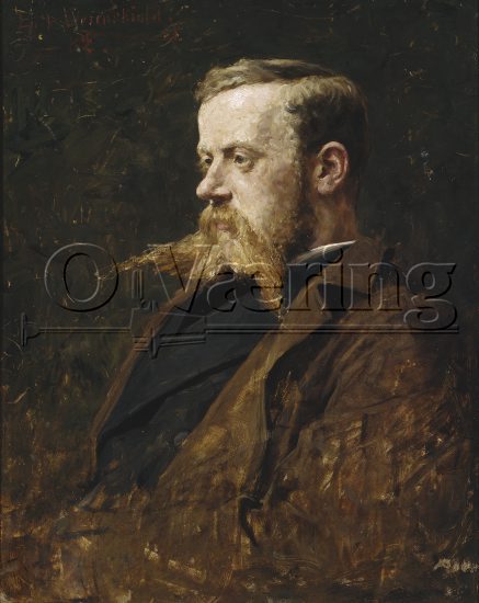 Nicolai Ulfsten (1854-1885)
Size: 60.5x48.5 cm
Location: Museum, 
Photo: O.Væring 