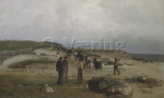 Nicolai Ulfsten (1854-1885)
Size: 60x100 cm
Location: Private, 
Photo: O.Væring 