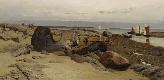 Nicolai Ulfsten (1854-1885)
Size: 63x127 cm
Location: Private, 
Photo: O.Væring 