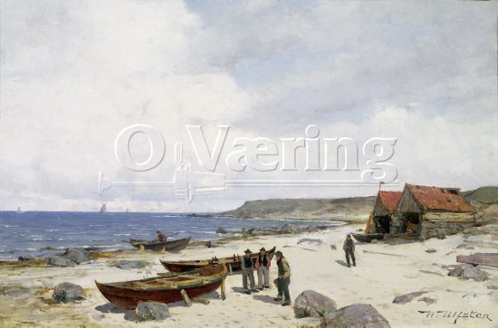 Nikolai Ulfsten (1854-1885)
Size: 36.5x54.4 cm
Location: Private
Photo: O.Væring